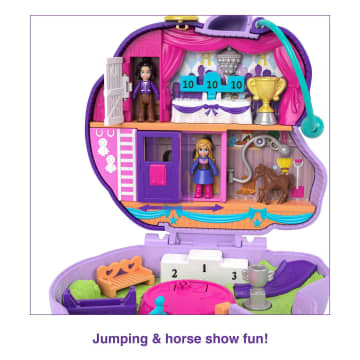 Polly Pocket Jumpin Style Pony Compact GTN14 MATTEL