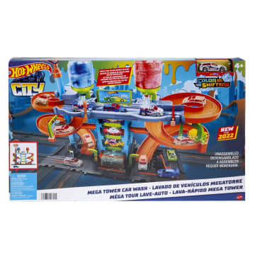 Hot Wheels Mega Tower Car Wash - Image 6 of 8