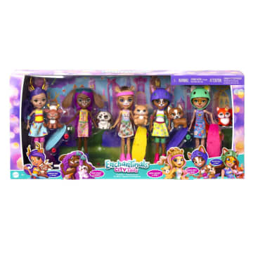 Enchantimals Multipack City Skaters de City Tails MATTEL