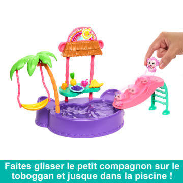 Enchantimals - Coffret Piscine En Forme De Singe - Coffret Poupée - 4 Ans Et + - Image 4 of 6