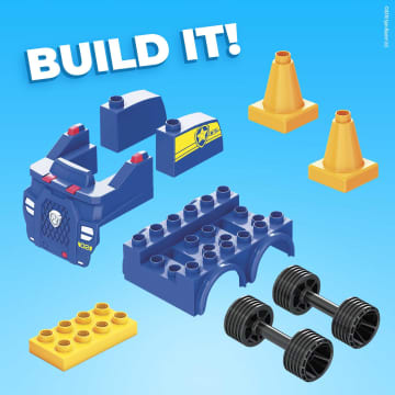Mega Bloks PAW Patrol Chase's Patrol Car - Image 5 of 7