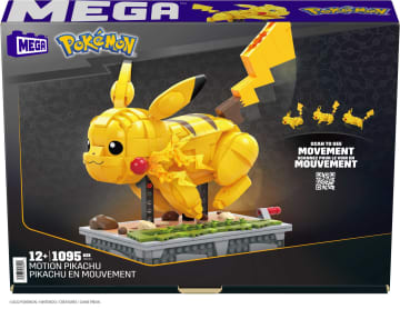 MEGA Construx Pokémon Coleccionista Pikachu Figura de 900 bloques de construcción de juguete - Image 6 of 7