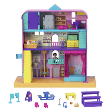 Polly Pocket Pollyville Mighty Middle School - Image 1 of 8