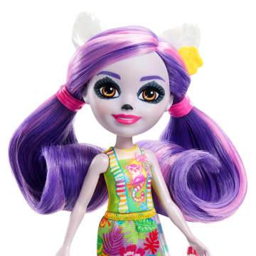 Enchantimals Sunshine Beach-Famille Lorinda Lémur-Coffret - Imagen 4 de 6
