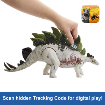 Jurassic World Gigantic Trackers Stegosaurus - Image 5 of 6