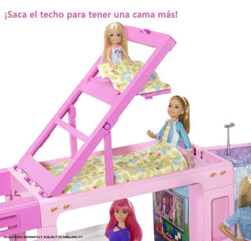 Vehículo DreamCamper 3 en 1 de Barbie y accesorios - Imagen 4 de 7