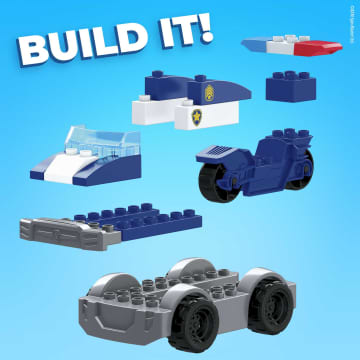 Mega Bloks PAW Patrol: The Movie - Chase’s City Police Cruiser Set - Image 4 of 6
