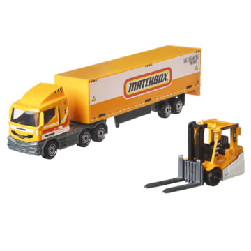 Matchbox Oyuncak Kamyon Ve 1:64 Ölçekli Araba, Konvoy (Toplam 2 Araç) (Modeller Çeşitlilik Gösterebilir.) - Image 1 of 6
