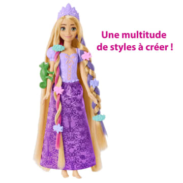 Disney Princesses - Poupée Raiponce Chevelure Fabuleuse - Figurine - 3 Ans Et + - Image 6 of 8