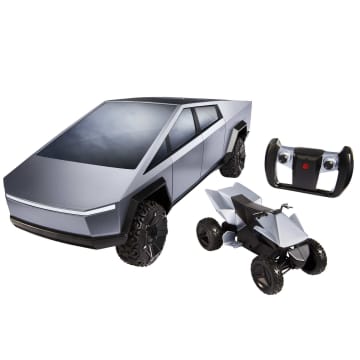 Машинка Hot Wheels на радиоуправлении Тесла Кибертрак TR - Image 1 of 6