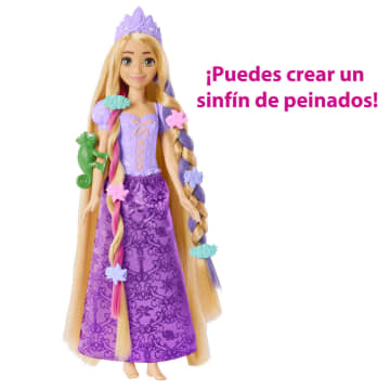 Disney Princesas Fairy-Tale Hair Rapunzel Muñeca - Image 6 of 8