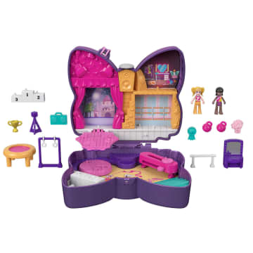 Polly Pocket Sparkle Stage Bow Compact - Image 1 of 8