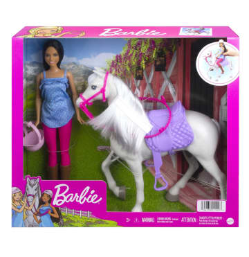 Mattel barbie horse top