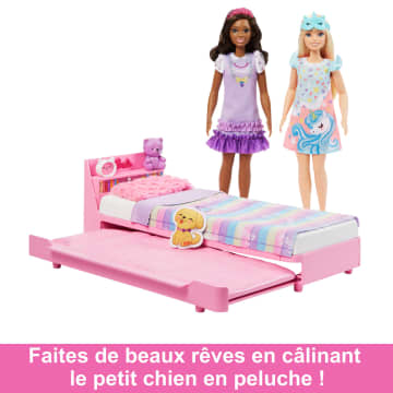 Barbie Coffret Heure du Dodo Ma Premiere Barbie Poupee Mannequin HMM64 MATTEL