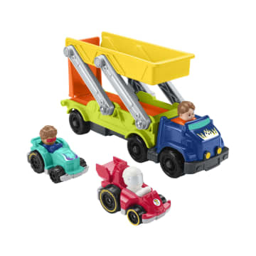 Little People Ramp n Go Carrier Gift Set HBX23 MATTEL