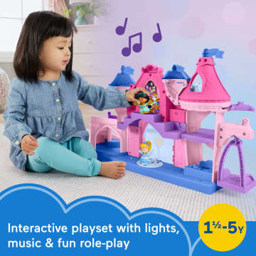 Disney Princess Magical Lights & Dancing Castle By Little People - Image 2 of 8