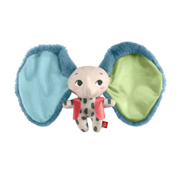 Fisher-Price Planet Friends Een En Al Oor Knuffeltje Zintuiglijk Speelgoed Voor Baby'S, Olifantenknuffel Voor Baby'S - Image 1 of 6