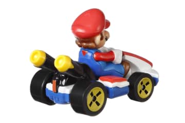 Hot Wheels Mario Kart Mario, Standard Kart Vehicle - Image 4 of 6