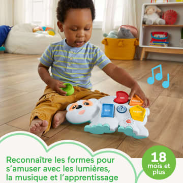 Fisher-Price - Linkimals - Omer L’Ours Polaire Vf - Jouet D'Éveil - 18 Mois Et + - Imagen 2 de 8