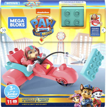 Mega Bloks PAW Patrol: The Movie - Liberty’s City Scooter Set - Image 6 of 6