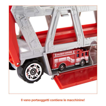 Matchbox Fire Rescue Hauler Playset - Image 3 of 6