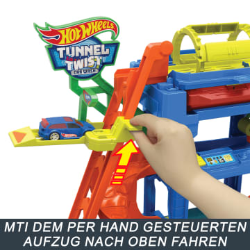 Hot Wheels City Ecl Tunnel Twist Car Wash - Image 3 of 6