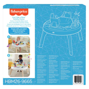 Fisher Price Like a Boss Centro de actividades 2 en 1 HBM26 MATTEL