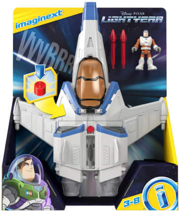 Imaginext Lights & Sounds Xl-15 Featuring Disney And Pixar Lightyear - Image 6 of 6