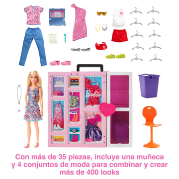 Barbie Fashionista Armario de ensueno 2.0 con muneca MATTEL