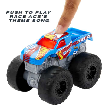 Hot Wheels Monster Trucks Roarin' Wreckers Race Ace - Image 3 of 6