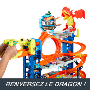 Hot Wheels City Garage Ultime Coffret avec 2 voitures incluses I HKX48 I MATTEL