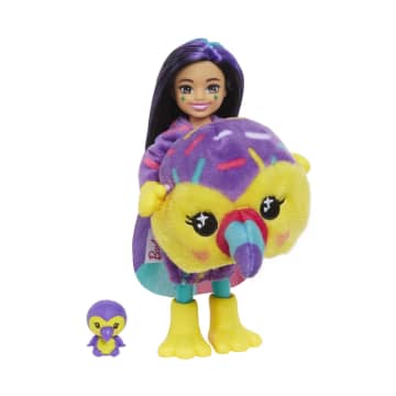 Barbie Kleine Poppen En Accessoires, Cutie Reveal Chelsea Poppen, Jungle-Serie - Image 3 of 12
