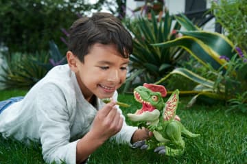 Jurassic World-Dinos En Liberté-Figurine Dilophosaurus Tir Fatal - Image 2 of 6