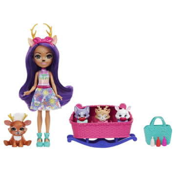 Enchantimals Baby Best Friends Danessa Deer & Sprint Doll - Image 3 of 6