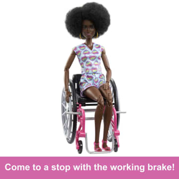 Barbie Doll with Wheelchair and Ramp, Barbie Fashionistas - Image 4 of 7