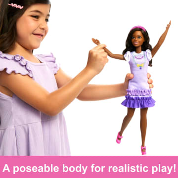 Barbie - Ma Première Barbie - Poupée Brooklyn - Poupée Mannequin  - 3 Ans Et + - Image 3 of 8