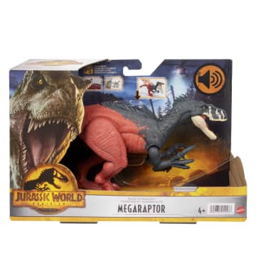 Jurassic World Roar Strikers Megaraptor - Image 7 of 7