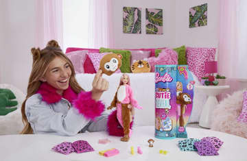 Barbie Cutie Reveal Jungle-serie Pop - Image 2 of 7