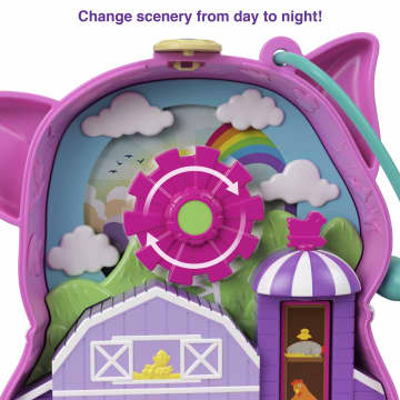 Polly Pocket On The Farm Piggy Compact - Image 4 of 6
