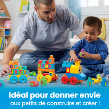Mega Bloks - Le Train De L’Alphabet - Cubes De Construction Préscolaires - Jouet De Construction - 12 Mois Et + - Image 7 of 7