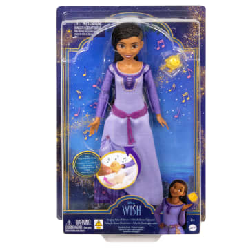 Disney's Wish Singing Asha Of Rosas Fashion Doll & Star Figure, Posable With Removable Outfit (English) - Image 6 of 6