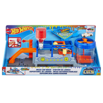 Hot Wheels Mega Car Wash Playset - Image 6 of 6