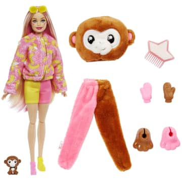 Barbie Cutie Reveal Jungle-serie Pop - Image 3 of 7