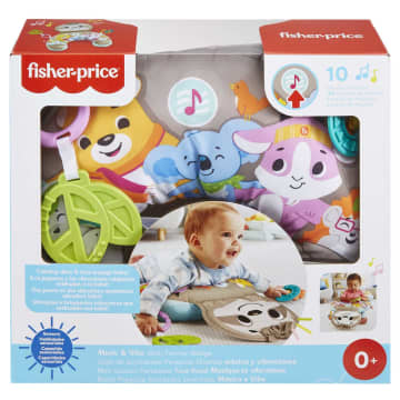 Fisher-Price Cojín De Perezoso Para Jugar Bocabajo Música Y Vibración - Imagen 6 de 6