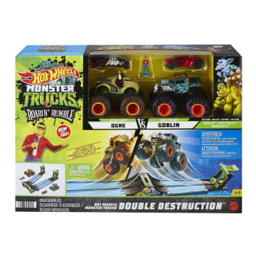 Набор игровой Hot Wheels Монстр-трак Драка банд - Image 6 of 6