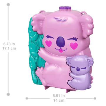 Polly Pocket - Coffret Sac À Surprises Koala - Coffret Mini Figurine - 4 Ans Et + - Imagen 5 de 6