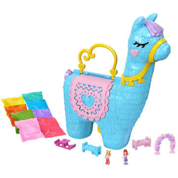 Polly Pocket Pajama Party Llama Party Playset - Image 3 of 8