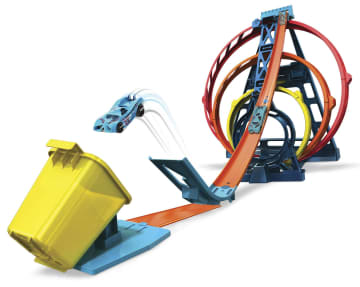 Набор игровой Hot Wheels Конструктор Трасс Тройная петля - Image 5 of 6