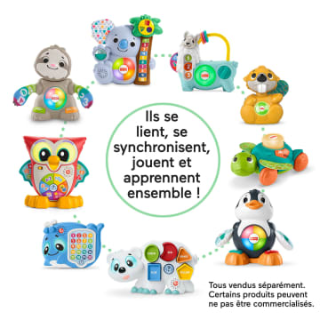 Fisher-Price - Jonathan Le Paon - Jouet D'Éveil - 6 Mois Et + - Imagen 5 de 8