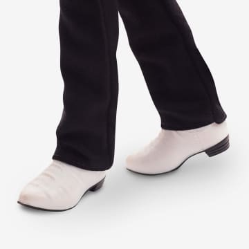 Barbie Le Film Poupée Ken À Collectionner Inspirée Du Film Barbie, Avec Tenue Noire À Franges Blanches, Chapeau Et Bottes De Cowboy De Couleur Blanche Et Bandana Rose - Imagen 7 de 15